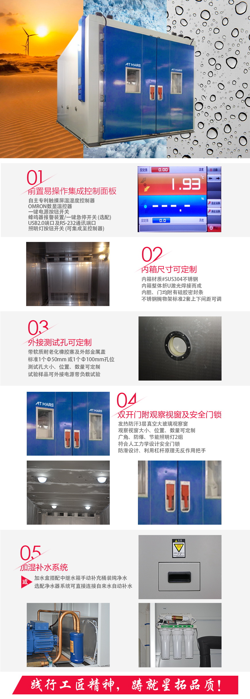 大型步入式試驗室 12m3(圖1) 大型步入式試驗室 12m3結構