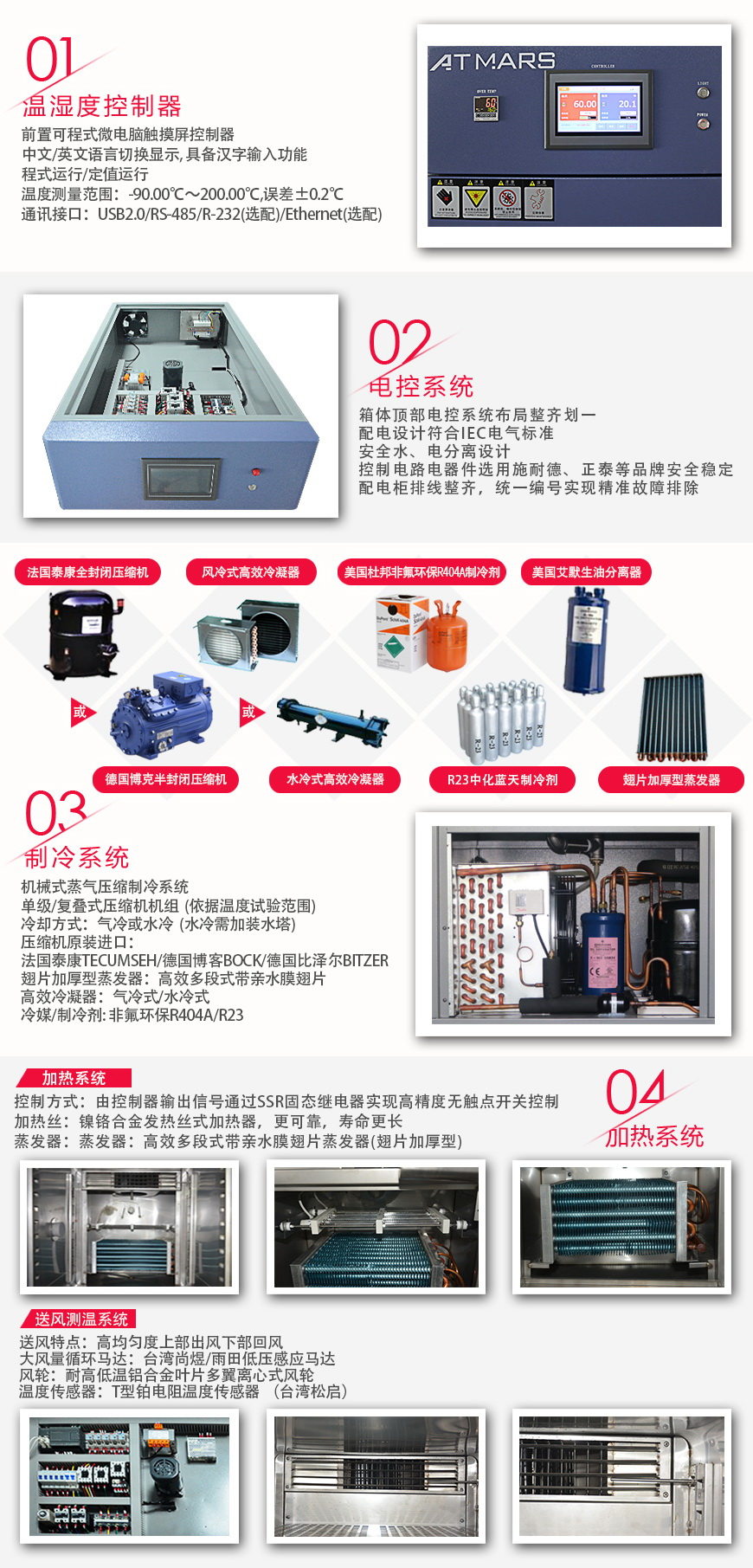 濕熱試驗箱 AH-150B(圖3) 濕熱試驗箱 AH-150B系統